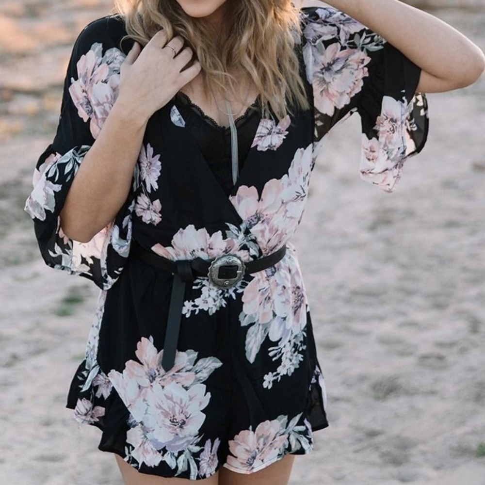 Floral Romper